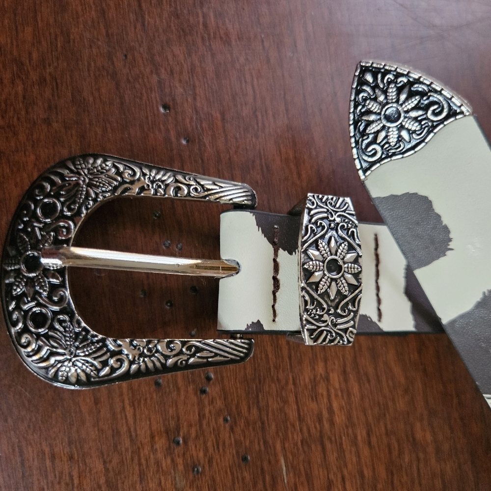 Cowhide belt
